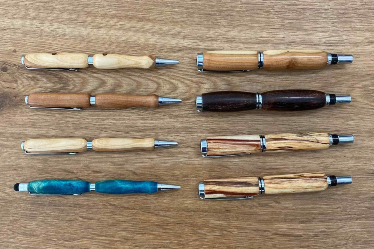 Schreibgeräte aus Holz